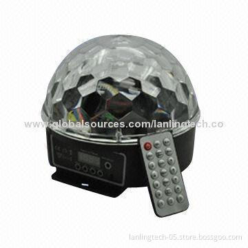 Newest DMX & remote control LED mini disco ball light